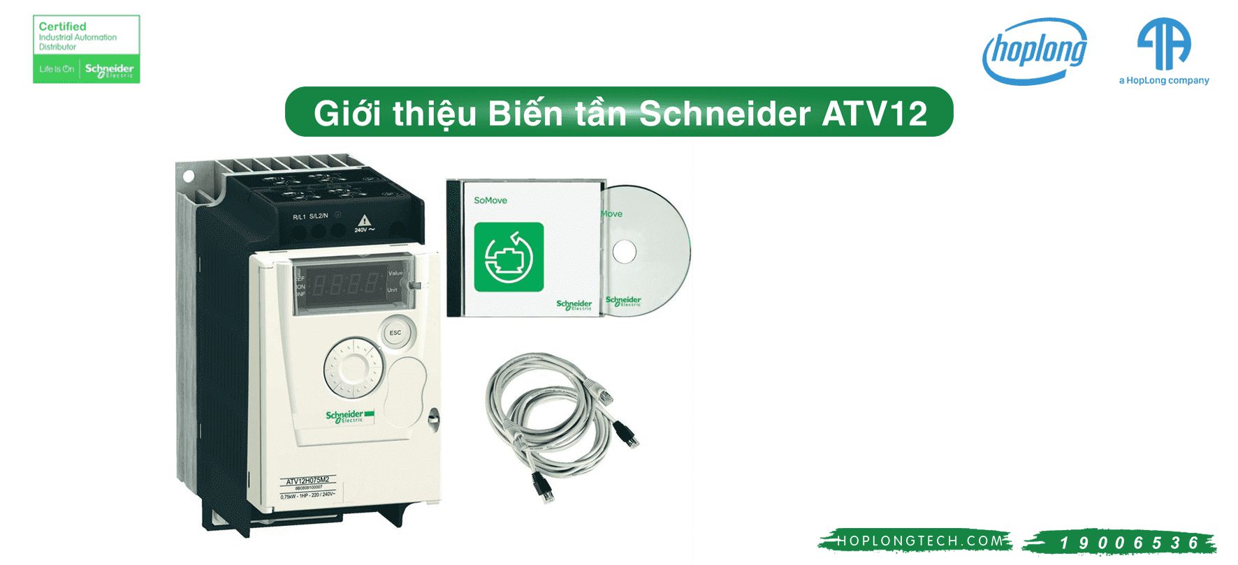 [QC] Giới thiệu Biến tần Schneider ATV12